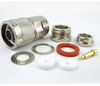 N Male Connector Clamp/Solder Attachment For RG8, RG9, RG11 Cable -- SC9175