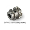 Hubless AGMA 10 Gears in Stainless Steel, Aluminum, & Aluminum Core / Acetal RIM. are used. -- S1F74Z-A048S023 - Image