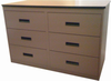 JS207 Jess Steel Double Dresser - JS207 - Jess Crate Furniture