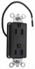 Duplex/Single Receptacle - PT26262-SCBK - Legrand - Pass & Seymour