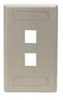 Ifp Faceplate, 2 Module, White; Accessory Type Hubbell Premise Wiring - 29H0328 - Newark, An Avnet Company