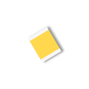 3M 5413 Polyimide Film Tape Amber 0.5 in x 0.5 in Square 64 Pack -- 5413 0.5IN X 0.5IN - Image