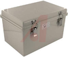 Enclosure; ABS/PC Blended Plastic; Polyurethane Gasket; Light Gray; NEMA1,2,4,4X - 70148549 - Allied Electronics, Inc.