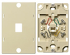 Datacommunication Face Plate with Jack - NS722I - Hubbell Incorporated