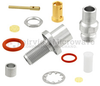 SMA Female (Jack) Bulkhead Connector For LL160 Cable, Clamp/Solder - FMCN1466 - Fairview Microwave Inc.