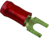 Terminal, Spade/fork, #4, Crimp, Red; Product Range Amp Te Connectivity - 28AC8708 - Newark, An Avnet Company