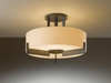 Semi-Flush Mts.-Drum Shade - 383579 - Light Center (The)