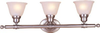 Bathroom Fixtures-Three Lights - 92276 - Light Center (The)