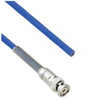 Plenum Cable Assembly TRB 3-Slot Plug with Bend Relief to Blunt MIL-STD-1553 .242
