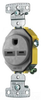 Duplex/Single Receptacle -- RR155GY - Image