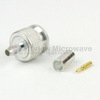 M39012/26-0010 TNC Male (Plug) Connector For RG58 Cable, Crimp/Solder -- M39012/26-0010 - Image