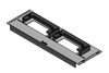 KDR-ESR Gland Plates with Slide Frames- for Rittal, nVent Hoffman & Häwa enclosures / IP54 - 44520 - icotek Corp
