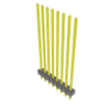 Headers, Male Pins - 612-TSW-108-21-G-S-ND - DigiKey