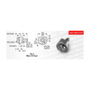 MINI Type Sintered Synchro Mounting Clamp. See Catalog page for full Material Declaration - S3109Y-CS-33 - Stock Drive Products & Sterling Instrument - SDP/SI