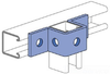 Channel/Strut U Fitting - P1047 ZD - Atkore International
