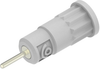 Sheathed Banana Jack, 36A, Solder, Wht; Gender Cal Test Electronics - 76AH6668 - Newark, An Avnet Company