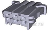TE CONNECTIVITY / RAYCHEM 1-968976-9 Connector Housing, MCP Series, Receptacle, 3 Ways, 5.5 mm, AMP MCP 2.8 Series Socket Contacts -- 792-1-968976-9