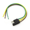 Molded Connector 37121, 3 Contacts, Male End, GPT 8