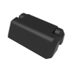 Constant Torque Hinge, Asymmetric, Forward Torque 1.4 N-m , Reverse Torque 2.3 N-m , Large Size, Zinc Alloy, Powder Coat, Black - E6-60-420R-50 - Southco