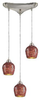 528-3CPR Mini Pendants-3 Light Cluster - 607837 - Capital Lighting, Inc.
