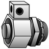 Liquidtight Flexible Conduit Connector -- 4Q-100L - Image
