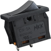 Switch, Rocker, Spdt, 6A, 250Vac, Black; Switch Operation Nkk Switches - 09X8794 - Newark, An Avnet Company