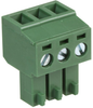 Terminal Block, Pluggable, 3Pos, 16Awg; Pitch Spacing Multicomp Pro - 64T3455 - Newark, An Avnet Company