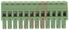 Plug, Terminal Block; 8 A; 300 V; 3.81 mm; 12; Screw; 2.5 kV; 160 V; PA; M2 - 70054775 - Allied Electronics, Inc.