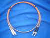 50/125 ST/SC DPLX MM CBL-1M - J1022-001M - JEM Cable & Fiber