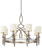 4088SG-535 Mid. Chandeliers-Drum Shades - 340406 - Capital Lighting, Inc.