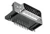 K66X Series Right Angle Printed Circuit Board (PCB) Mount D-Subminiature Connectors -- K66X-A26S-NR - Image