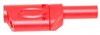 Banana Plug, Stackable, 20A, Solder, Red; Gender Mueller Electric - 97W6818 - Newark, An Avnet Company