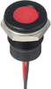 Led Panel Indicator, 12.7Mm, Red, 12Vdc; Led Color Apem - 73AC6568 - Newark, An Avnet Company