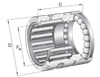 Needle Roller Axial Ball Bearings - NX25-XL - Pacific International Bearing, Inc.