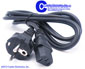 AC  Power Cords -- IEC-SCHUKO CORDSET - Image