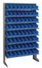 Quantum Storage Systems Sloped Shelving Unit Assemblies - 52627 - U.S. Plastic Corporation
