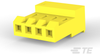 Rectangular Wire & Cable Connectors & Housings -- 3-640427-4 - Image