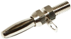 Banana Plug, 15A, Solder Lug; Gender Mueller Electric - 66W1183 - Newark, An Avnet Company