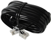Cable Assembly, Rj11 Plug-Plug, 3M, Blk; Connector Type A Multicomp Pro - 88T4203 - Newark, An Avnet Company