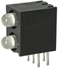 Led Indicator, Red/grn, 19/19Mcd, Th Rohs Compliant Dialight - 26AK4548 - Newark, An Avnet Company