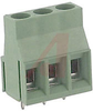 Block, Terminal; 30 to 12 AWG; 3; Vertical; 20 A; 300 V; 1.3 mm; 9.8 mm; 0.5 Nm - 70078133 - Allied Electronics, Inc.