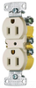 Duplex/Single Receptacle - RR15SLA - Hubbell Incorporated