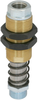Spring plunger with damping and height compensation, heavy-duty FSTE-HD G1/2-AG 25 -- 10.01.02.00770