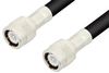 C Male to C Male Cable 36 Inch Length Using RG8 Coax - PE33316-36 - Pasternack