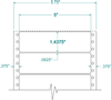 General Purpose Label - Pinfeed - 111251 - Western Numerical Control