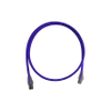 CAT 6 unshielded patch cord, LSZH Stranded, T568A and T568B compatible, Purple, 5 Meter - C654107005M - Belden Inc.