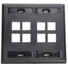 QuickPort Wallplates - 42080-8EP - Leviton Manufacturing