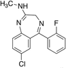 7-Chloro-5-(2-fluorophenyl)-2-methylamino-3H-1,4-benzodiaz.. - 8334 - Medical Isotopes, Inc.