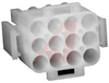 Connector, Soft Shell; Universal MATE-N-LOK; 12; Plug; Nylon; Natural; 19 A - 70083501 - Allied Electronics, Inc.