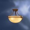 3724LBZ Semi-Flush Mts.-Bowl Style - 721321 - Capital Lighting, Inc.
